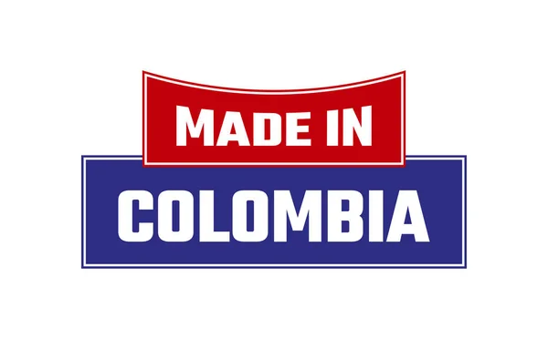 Kolombiya Yapılan Mühür Vektörü — Stok Vektör