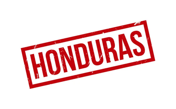 Vetor Selo Borracha Honduras — Vetor de Stock