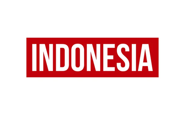 Вектор Резиновой Пломбы Индонезии — стоковый вектор