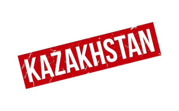 Vetor Selo Borracha Cazaquistão —  Vetores de Stock