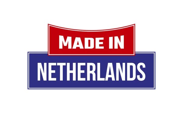 Made Netherlands Seal Vector — Stockvektor