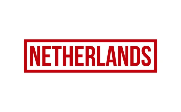 Нидерландская Резиновая Печать — стоковый вектор