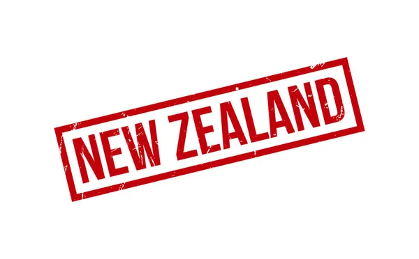 Yeni Zelanda Kauçuk Mühür Vektörü — Stok Vektör