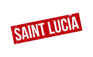 Aziz Lucia Lastik Mühür Vektörü