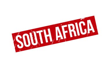 Güney Afrika Kauçuk Mühür Vektörü