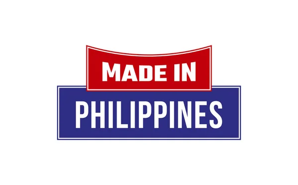 Κατασκευασμένο Στις Φιλιππίνες Seal Vector — Διανυσματικό Αρχείο