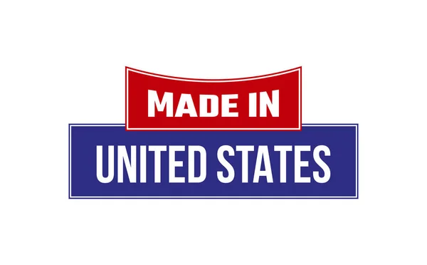 Made United States Seal Vector — Stockový vektor