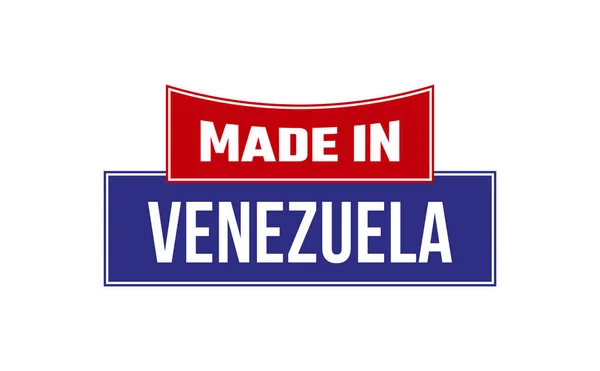 Made Venezuela Seal Vector — Stockový vektor