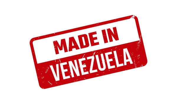 Στην Βενεζουέλα Καουτσούκ Σφραγίδα — Διανυσματικό Αρχείο