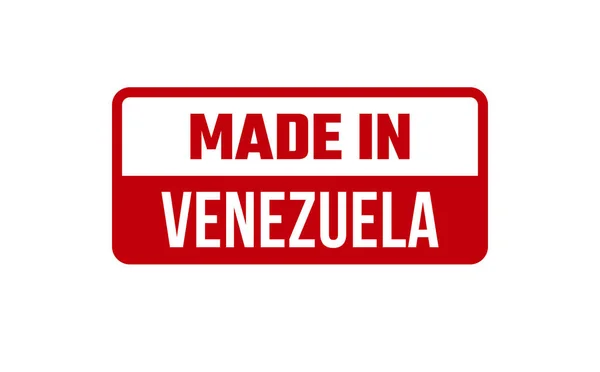 Στην Βενεζουέλα Καουτσούκ Σφραγίδα — Διανυσματικό Αρχείο