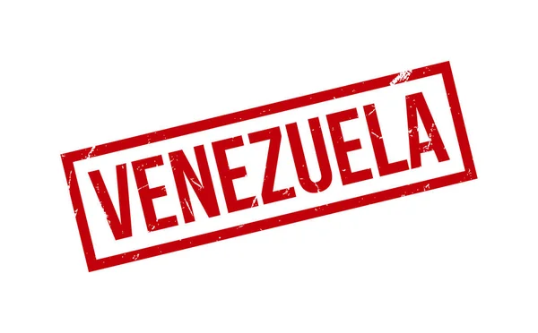Venezuelai Gumibélyegző Vektor — Stock Vector
