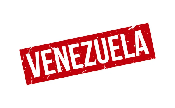 Venezuela Vetor Selo Borracha —  Vetores de Stock