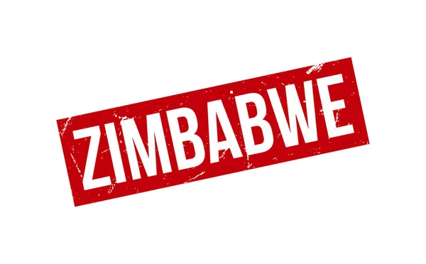 Zimbabwe Gummistempel Forseglingsvektor – stockvektor