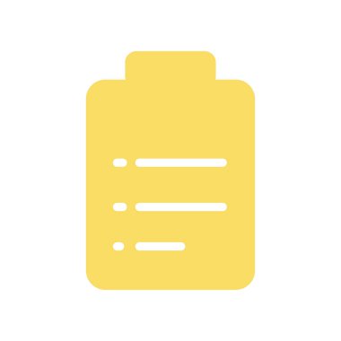 Düz Pano Simgesi Simge Vektörü İllüstrasyonu