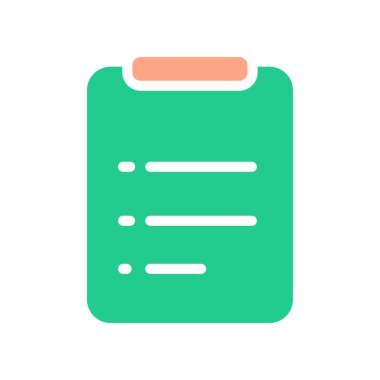 Düz Pano Simgesi Simge Vektörü İllüstrasyonu