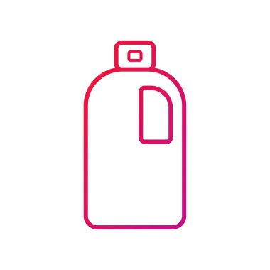 Deterjan Gradyan Simge Vektörü İllüstrasyonu