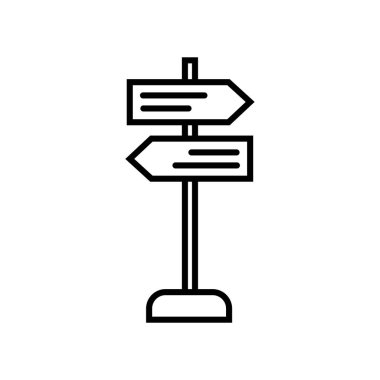 İmza Çizgi Simgesi Sembol Vektörü. Siyah Özet Simgesi Simgesi