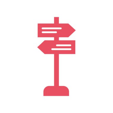 Düz İmza Simgesi Simgesi Vektör İllüstrasyonu