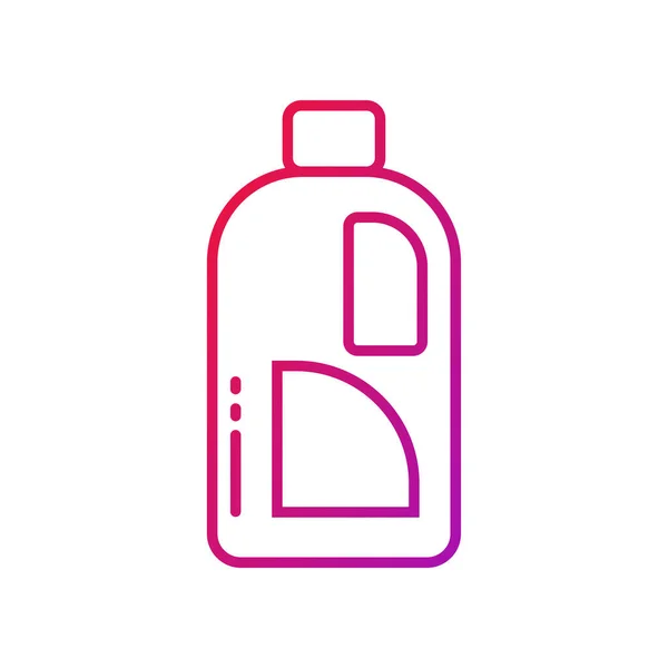 Detergent Gradient Icon Vector Illustration — Stock Vector