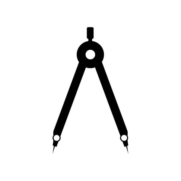 Геометрия Заполнения Иконы Вектор Геометрическая Икона Чёрного Глифа — стоковый вектор