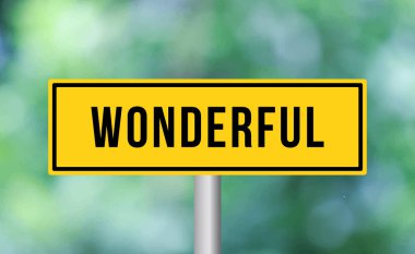 Bulanık zeminde harika yol tabelası