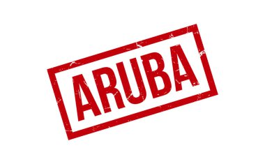 Aruba Lastik Mühür Vektörü