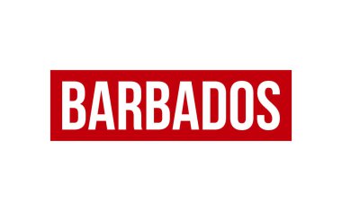 Barbados Lastik Mühür Vektörü