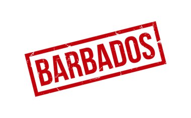 Barbados Lastik Mühür Vektörü