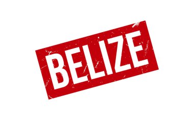 Belize Lastik Damga Mühürleme Vektörü