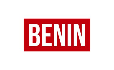 Benin Lastik Damga Mühür Vektörü