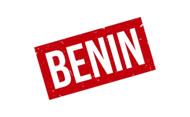 Benin Lastik Damga Mühür Vektörü