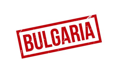 Bulgaristan Kauçuk Mühür Vektörü