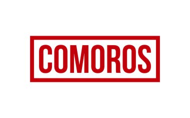 Komoros Kauçuk Mühür Vektörü