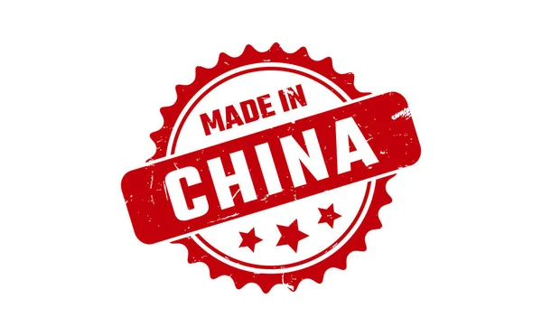 Feito China Carimbo —  Vetores de Stock