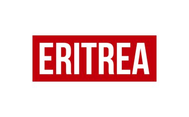 Eritre Lastik Damga Mühür Vektörü