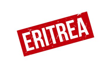 Eritre Lastik Damga Mühür Vektörü