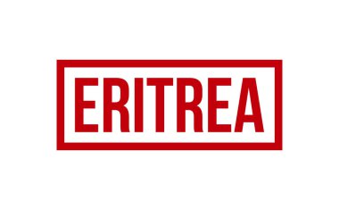 Eritre Lastik Damga Mühür Vektörü