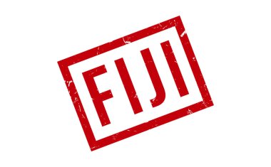 Fiji Lastik Mühür Vektörü