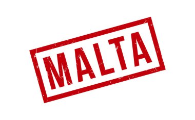 Malta Lastik Mühür Mühürleme Vektörü
