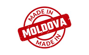 Moldova Kauçuk Mühür Vektörü