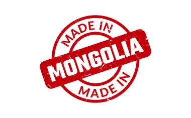 Moğolistan lastik damgalamak içinde yapılan