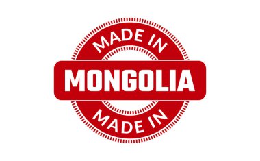 Moğolistan lastik damgalamak içinde yapılan