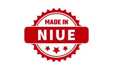 Niue kauçuk damga sı