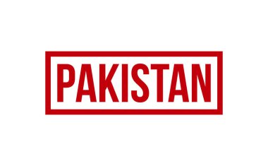 Pakistan Kauçuk Mühür Vektörü