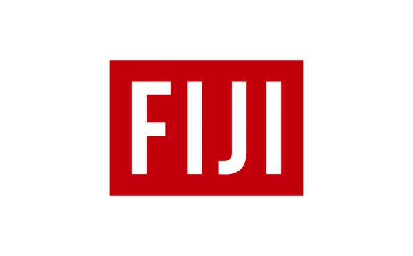 Fiji Caoutchouc Timbre Seal Vecteur — Image vectorielle