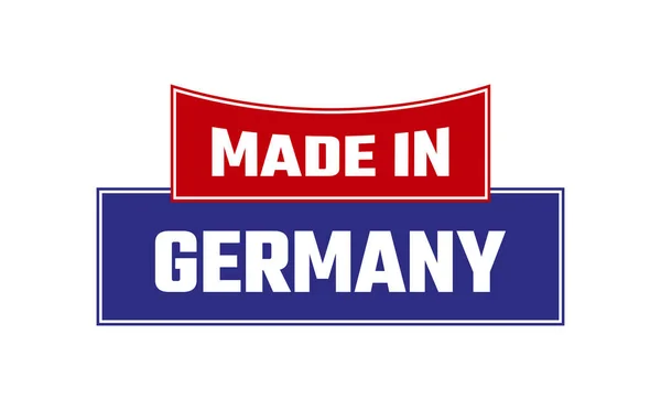 Feito Alemanha Seal Vector — Vetor de Stock