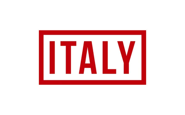 Italien Gummistämpel Tätning Vektor — Stock vektor
