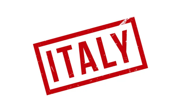 Italy Rubber Stamp Seal Vector — стоковий вектор