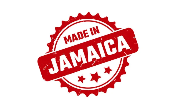 stock vector Made In Jamaica Rubber Stamp