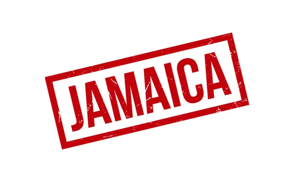 Τζαμάικα Καουτσούκ Σφραγίδα Διάνυσμα Σφραγίδα — Διανυσματικό Αρχείο